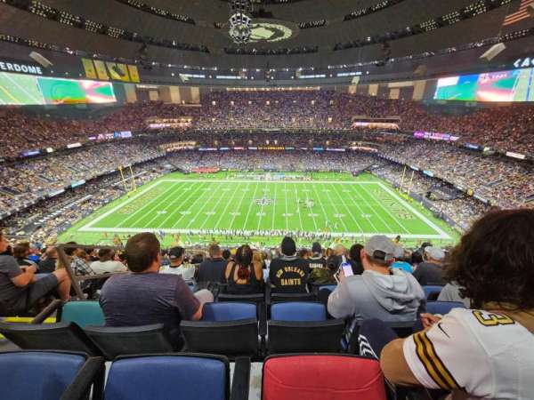 Caesars Superdome, section: 639, row: 22, seat: 20