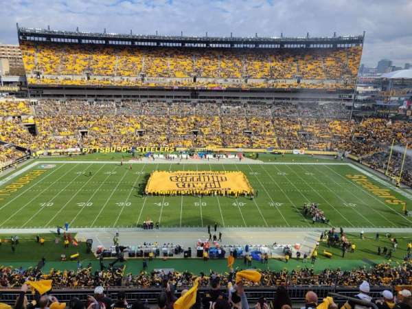 Acrisure Stadium, section: 534, row: F, seat: 1