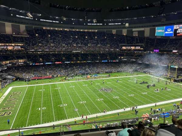 Caesars Superdome, section: 551, row: 6, seat: 20