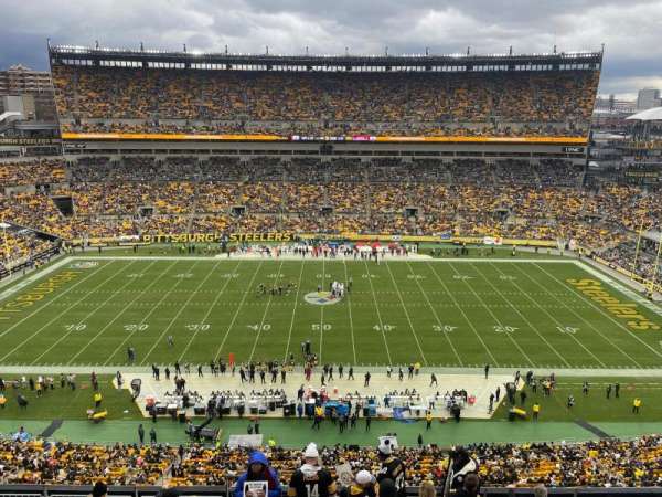 Acrisure Stadium, section: 535, row: T, seat: 20,21