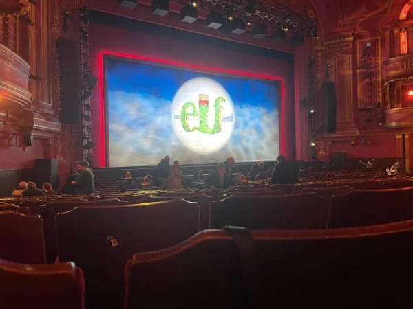Dominion Theatre, section: Stalls, row: Q, seat: 43