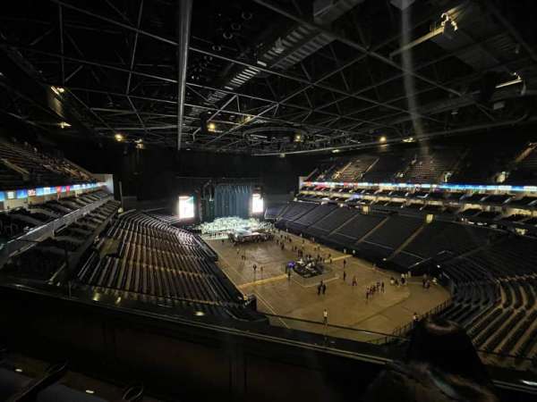 The O2, London, section: 408, row: B, seat: 641