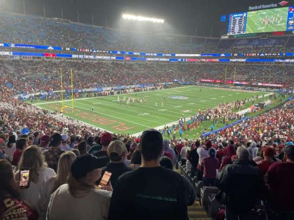 Bank of America Stadium, section: 224, row: 20, seat: 1-2