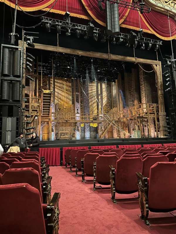 James M. Nederlander Theatre, section: Orchestra L, row: K, seat: 1