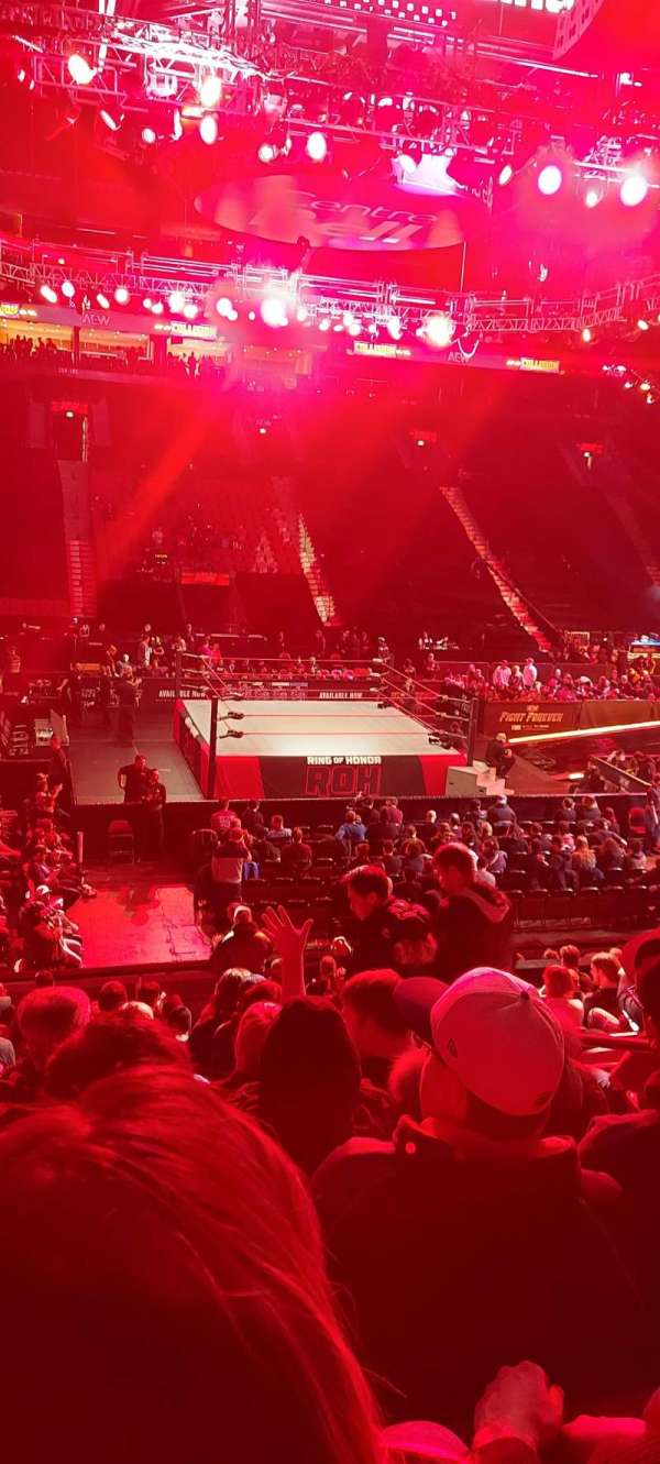 Centre Bell, section: 114, row: K, seat: 3
