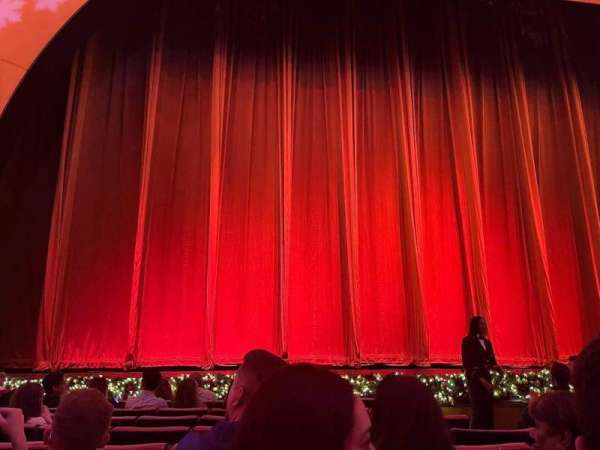 Radio City Music Hall, section: Orchestra 5, row: HH, seat: 504