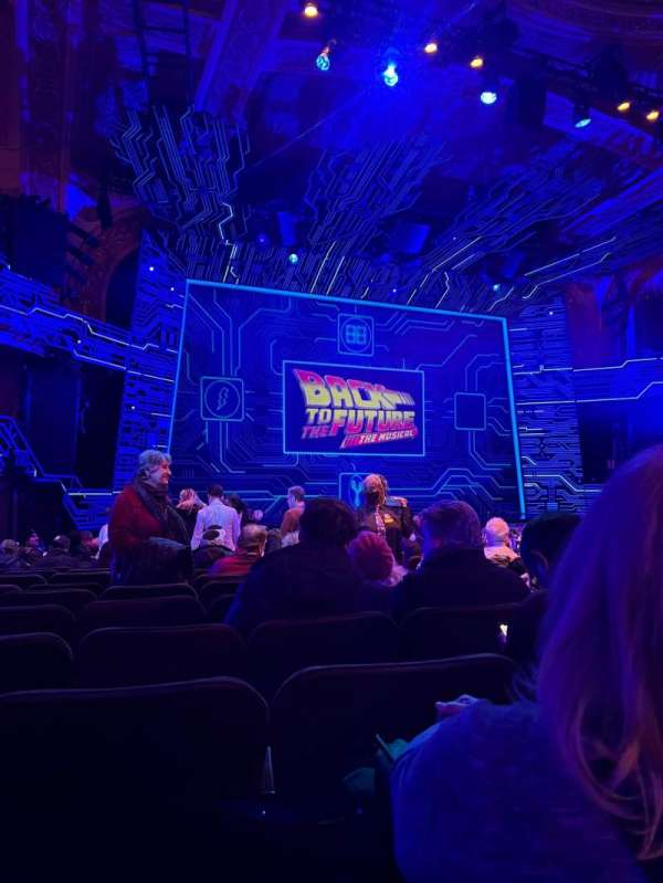 Winter Garden Theatre, section: Orchestra L, row: R, seat: 5