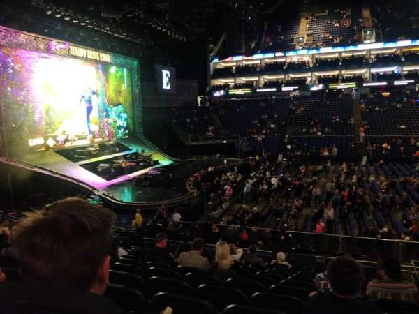 The O2, London, section: 101, row: U, seat: 40