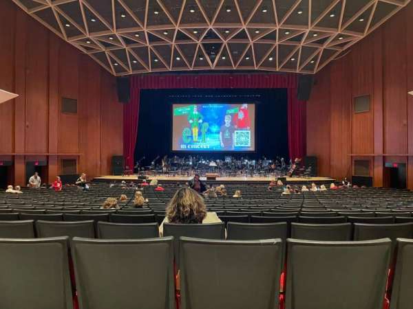 Chrysler Hall, section: Orchestra C, row: U, seat: 28