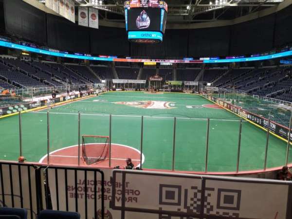 MVP Arena, section: 127, row: H, seat: 3