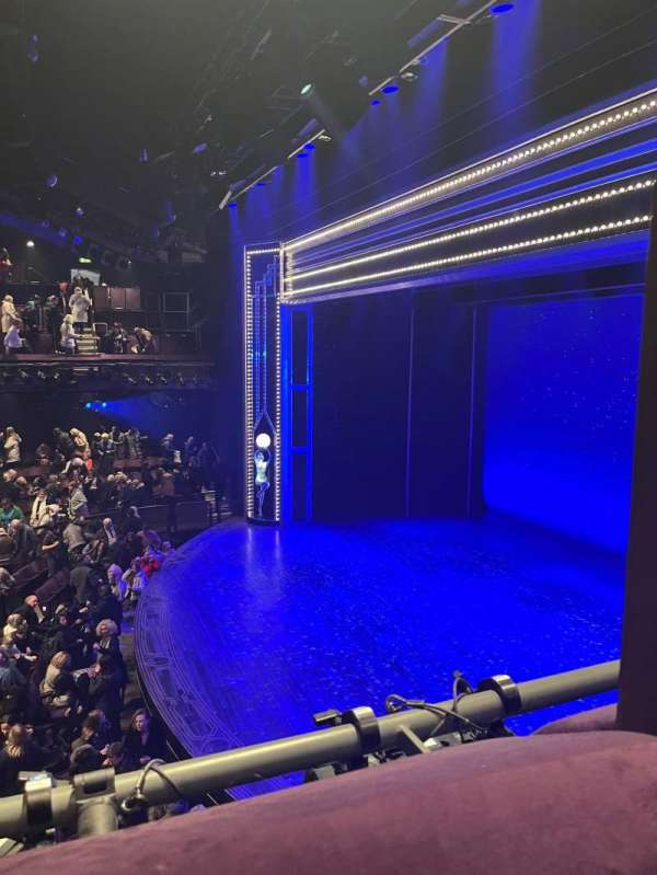 Gillian Lynne Theatre, section: Circle, row: A, seat: 14