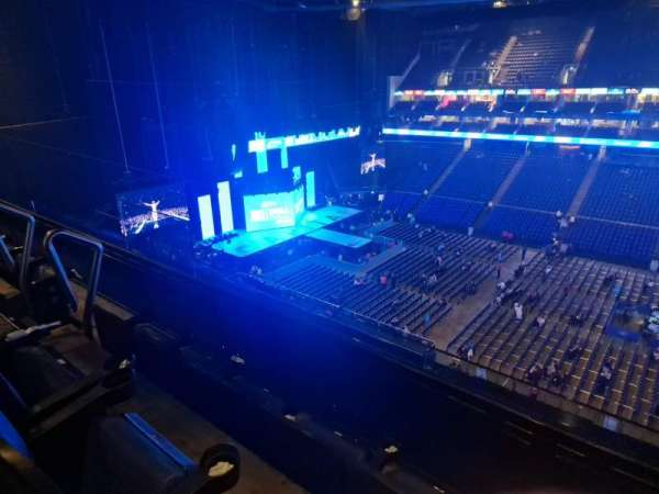 The O2, London, section: 404, row: C, seat: 544