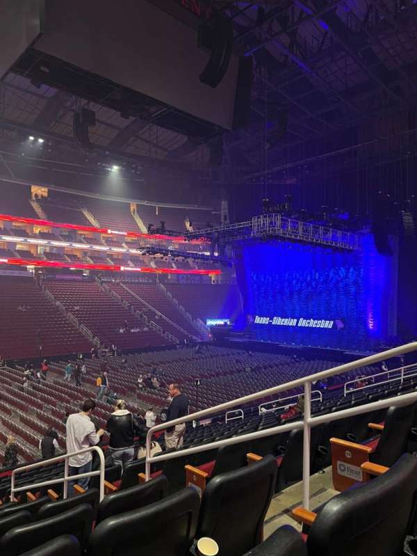 Toyota Center, section: 109, row: 17, seat: 4