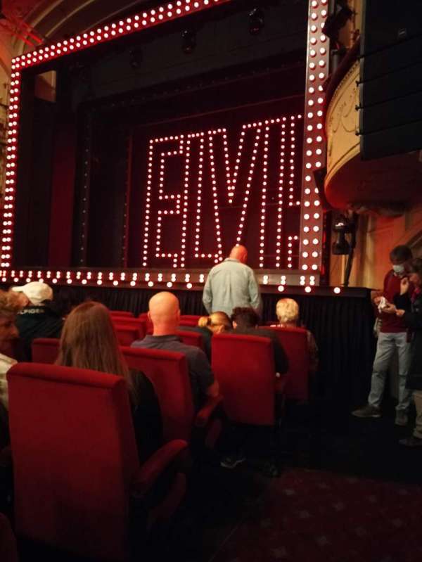 Athenaeum Theatre, Melbourne, section: Stalls, row: F, seat: 1