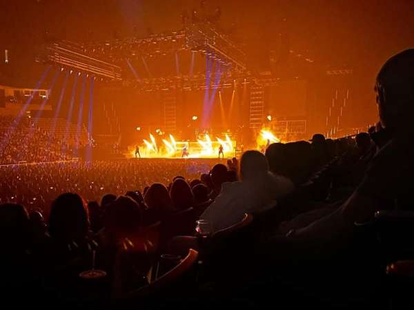 Dickies Arena, section: 109, row: 9, seat: 15
