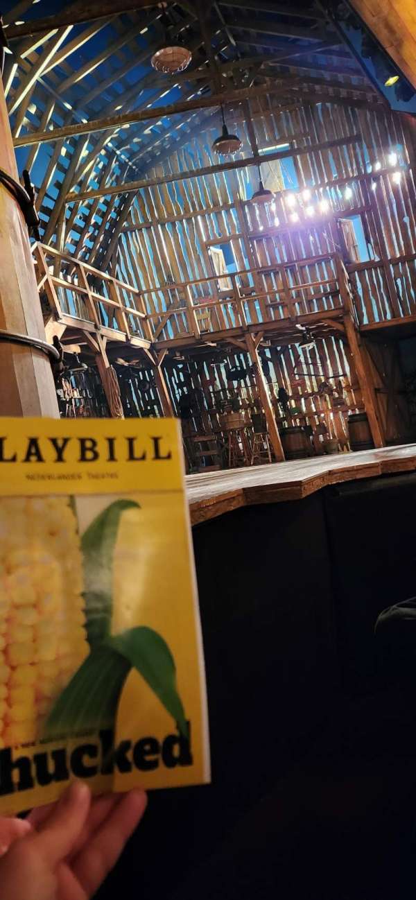 Nederlander Theatre, section: Orchestra L, row: B, seat: 11