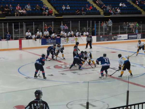 Raising Cane's River Center Arena, section: 115, row: J, seat: 5