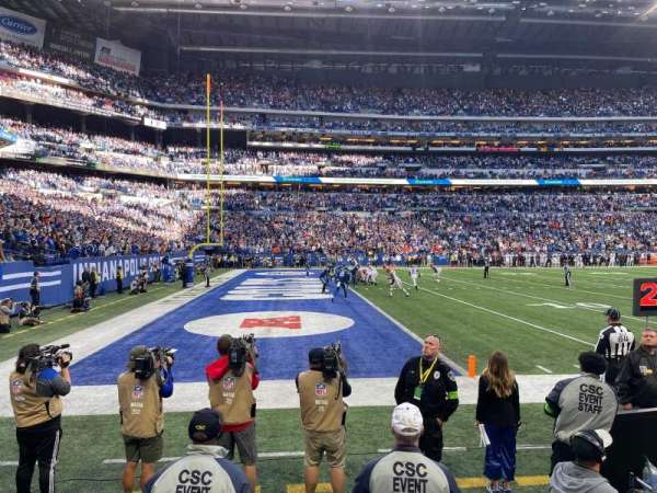 Lucas Oil Stadium, section: 144, row: 2, seat: 24