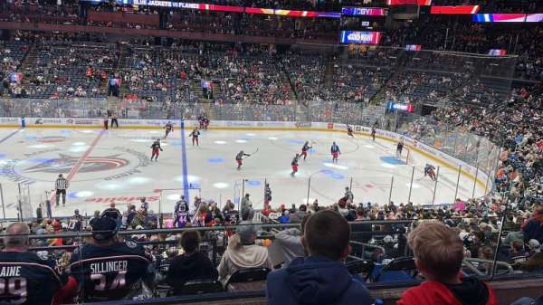 Nationwide Arena, section: C3, row: C, seat: 3
