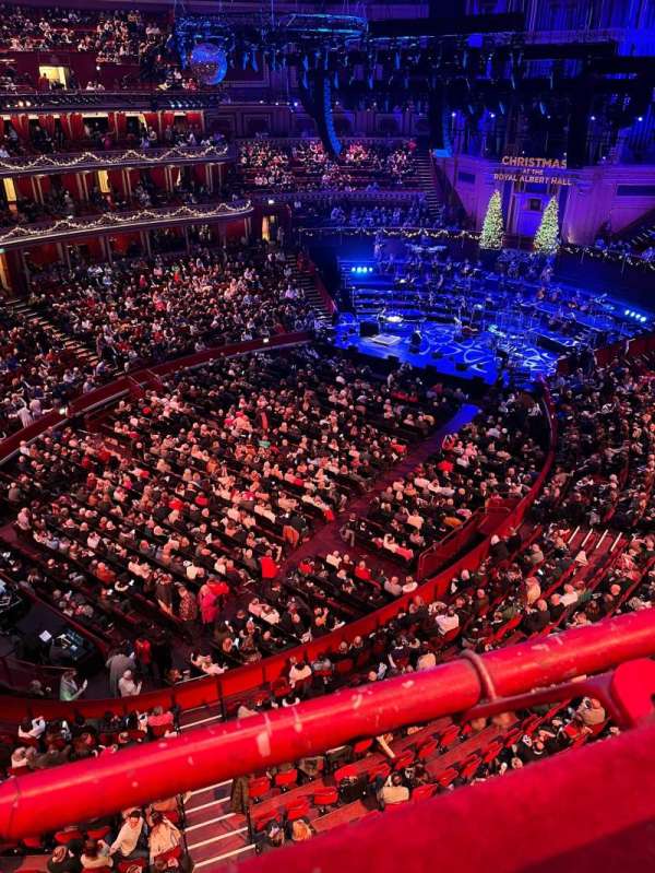 Royal Albert Hall, section: Rausing circle V, row: 1, seat: 145
