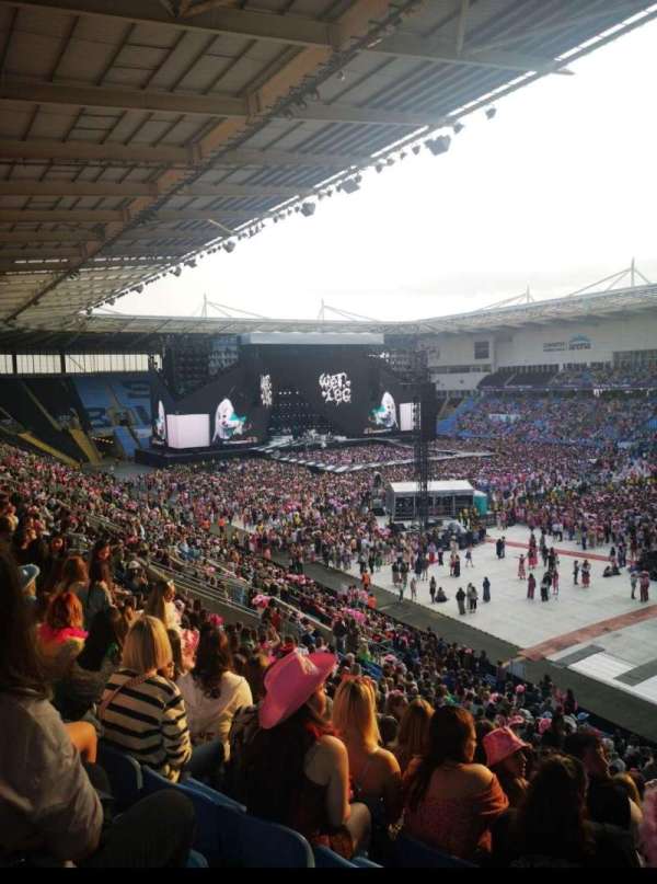 Coventry Building Society Arena, section: 25, row: NN, seat: 21