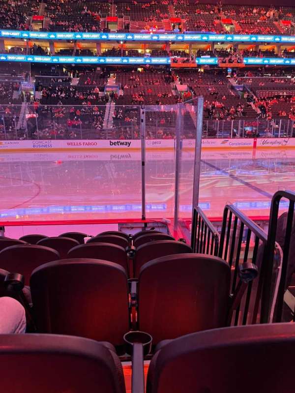 Xfinity Mobile Arena, section: 124, row: 6, seat: 4