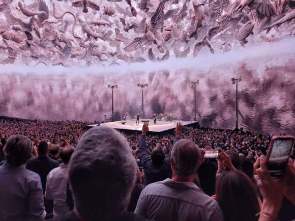The Sphere, Vegas, section: 108, row: 22, seat: 4