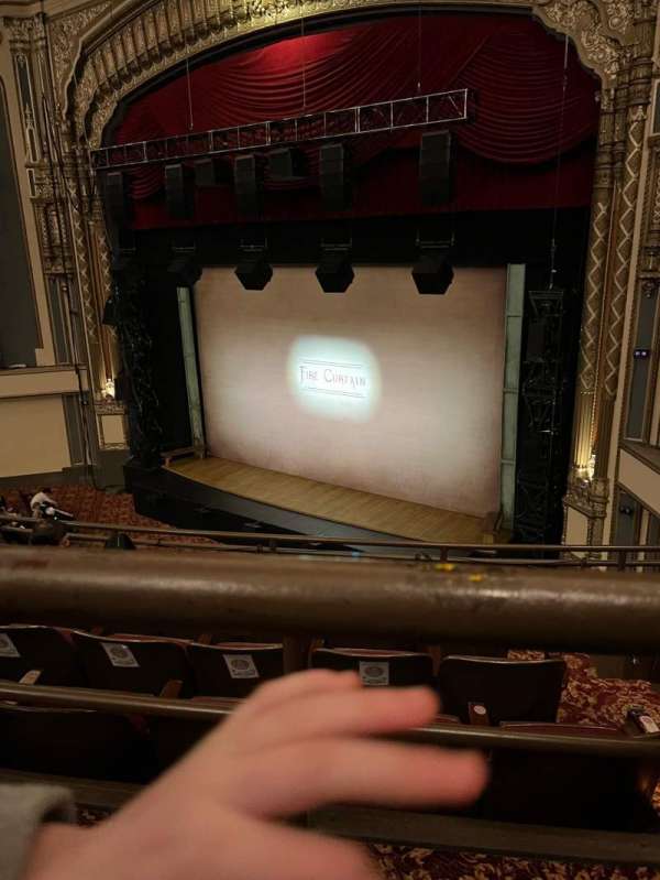 Golden Gate Theatre, section: Mezzanine R, row: A, seat: 30