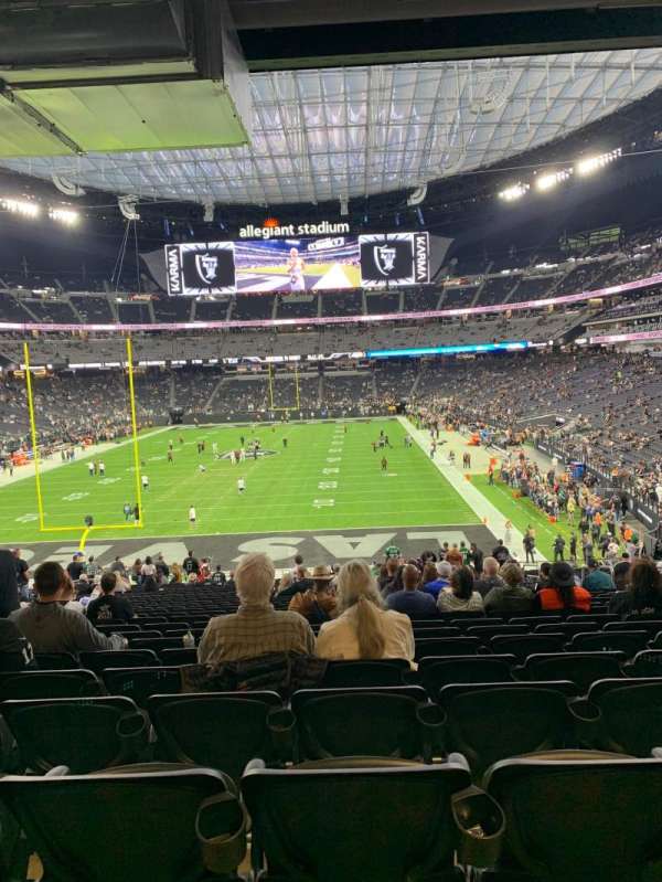Allegiant Stadium, section: 144, row: 38
