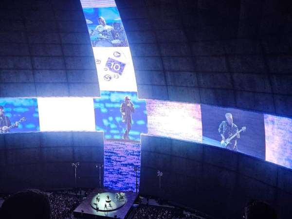 The Sphere, Vegas, section: 408, row: 8, seat: 12