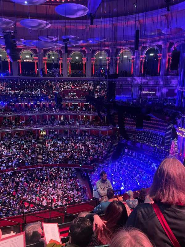 Royal Albert Hall, section: Rausing Circle X, row: 6, seat: 220