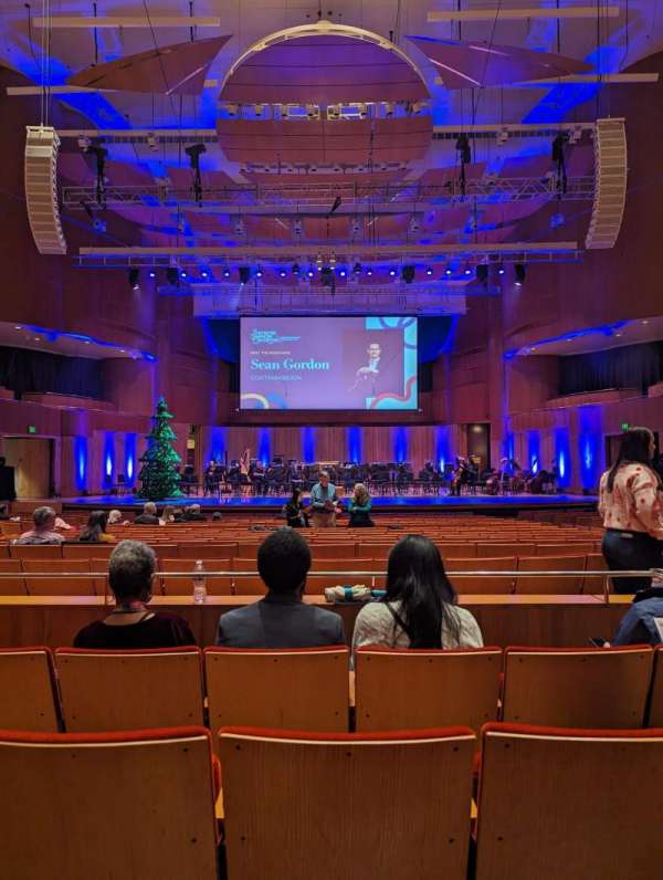 Joseph Meyerhoff Symphony Hall, section: Orchestra C, row: V, seat: 109