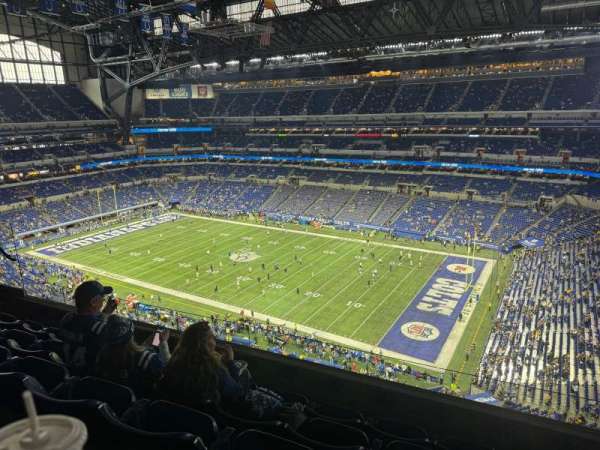 Lucas Oil Stadium, section: 608, row: 5, seat: 11