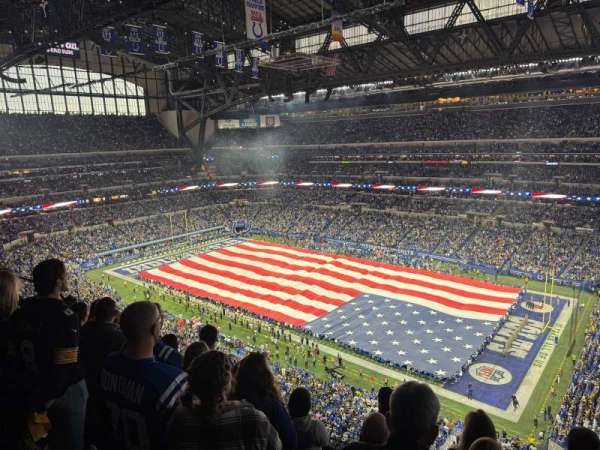 Lucas Oil Stadium, section: 608, row: 5, seat: 12