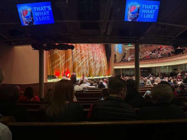 Ryman Auditorium, section: MF-8, row: S, seat: 4