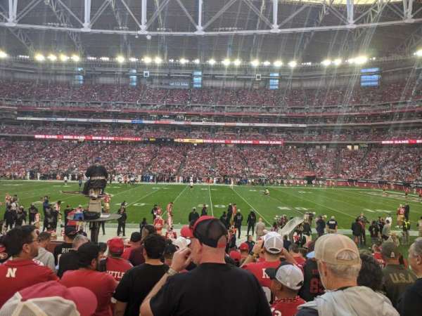 State Farm Stadium, section: 128, row: 11, seat: 4