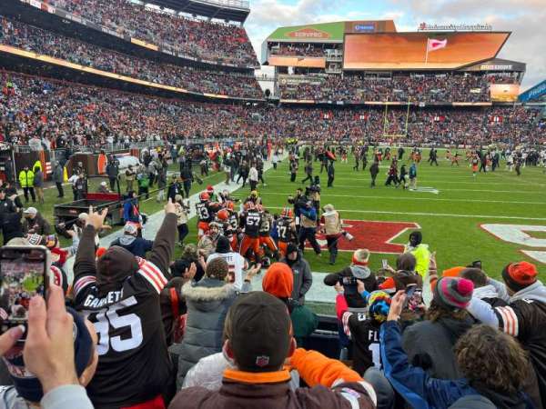 Huntington Bank Field, section: 145, row: 3, seat: 19