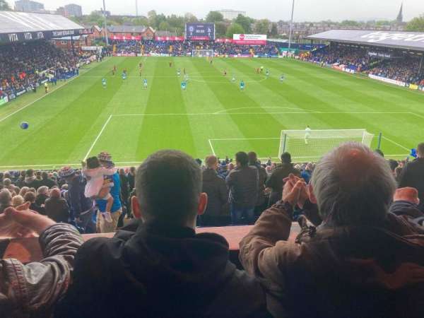 Edgeley Park, section: Upper tier 2, row: DD