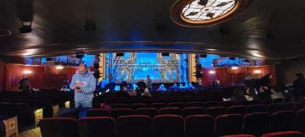 St. James Theatre, section: Orchestra C, row: T, seat: 110
