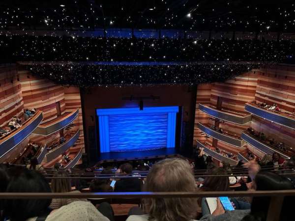 Eccles Theater, section: T3 Left, row: G, seat: 20