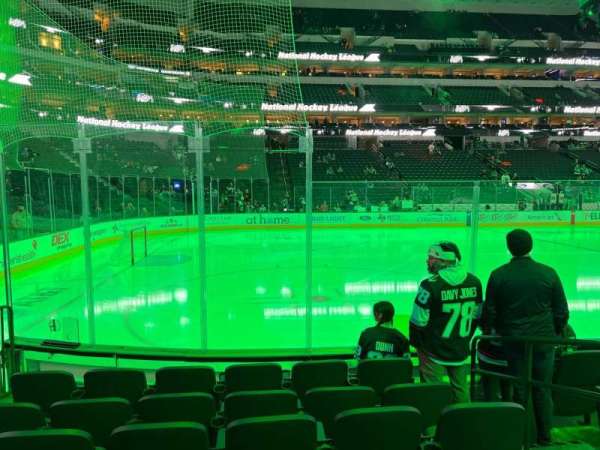 American Airlines Center, section: 109, row: F, seat: 4