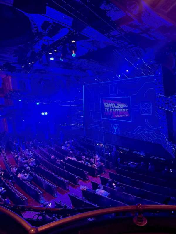 Winter Garden Theatre, section: Mezzanine R, row: B, seat: 18