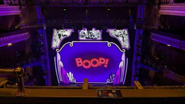 CIBC Theatre, section: Balcony RC, row: B, seat: 402