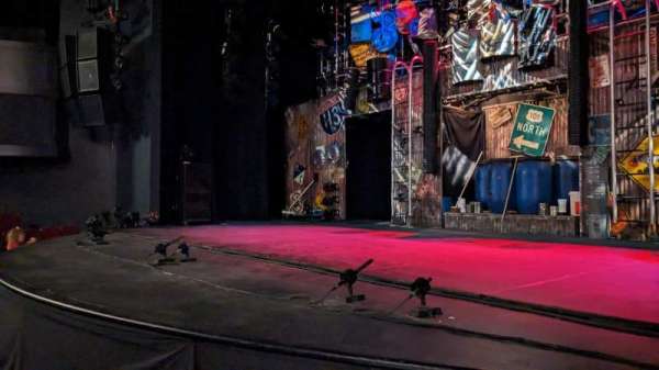 Broadway Playhouse, section: Right, row: B, seat: 1
