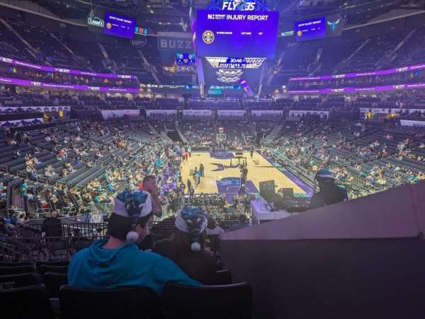 Spectrum Center, section: 101, row: AA, seat: 1
