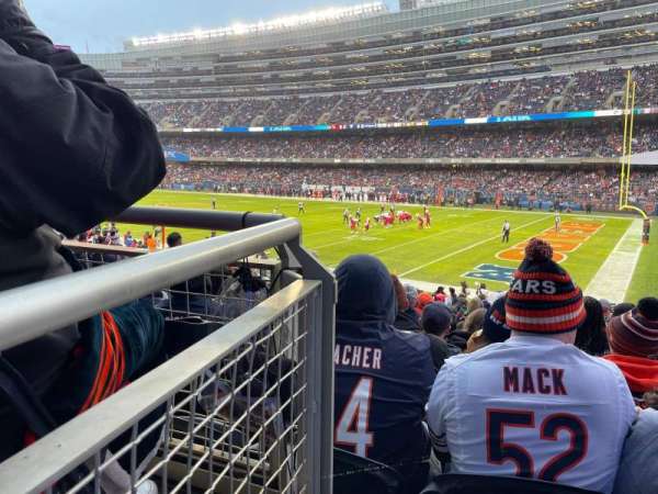 Soldier Field, section: 130, row: 018, seat: 10