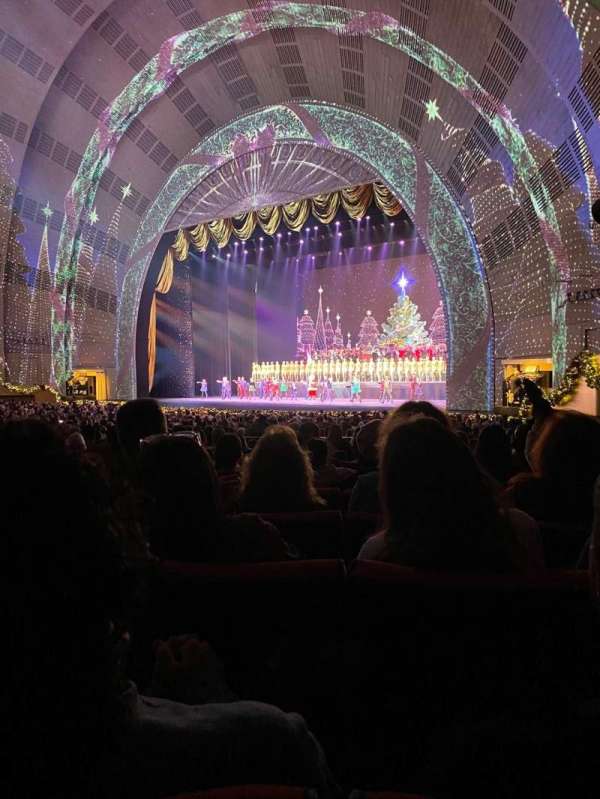 Radio City Music Hall, section: Orchestra 1, row: K, seat: 105