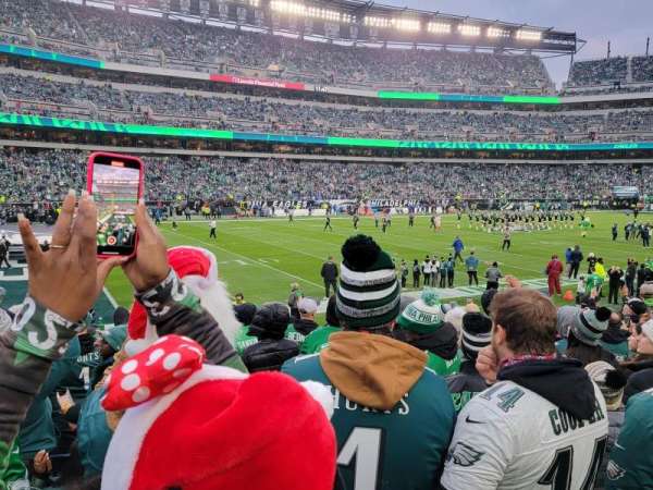 Lincoln Financial Field, section: 135, row: 11, seat: 18