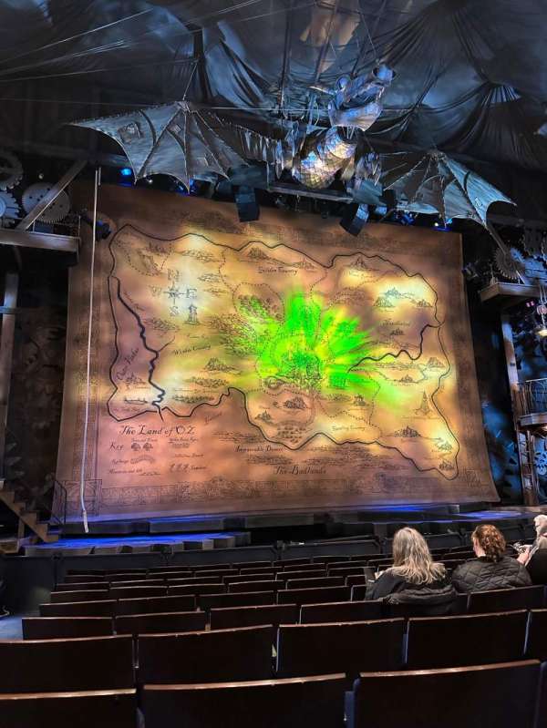 Gershwin Theatre, section: Orchestra C, row: F, seat: 101/102