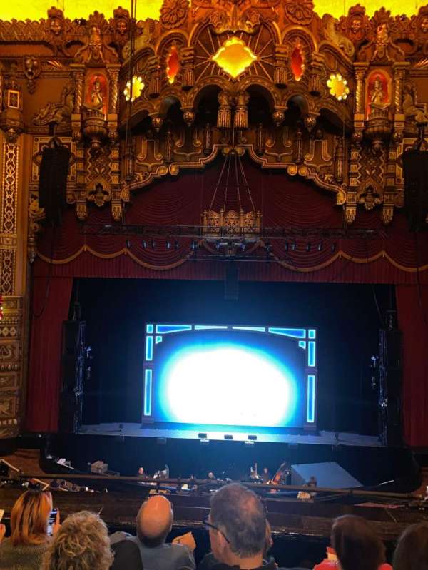 The Fabulous Fox Theatre, St. Louis, section: Mezzanine 4, row: DD, seat: 107
